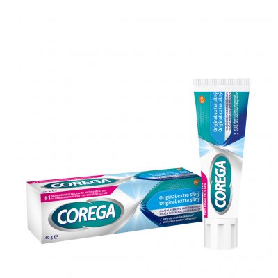 Corega Original extra silný fixační krém 40 g – Zboží Mobilmania