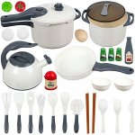 Kruzzel 26330 Sada kuchyňského nádobí pro děti 32 ks – Zbozi.Blesk.cz