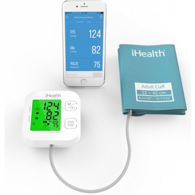 iHealth TRACK KN-550BT měřič krevního tlaku IH-KN-550BT – Hledejceny.cz