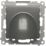 Simon DPK1.01/48 Kabelový výstup antracit metalizovaná – Hledejceny.cz