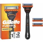 Gillette Fusion5 Power + 2 ks hlavic – Zboží Dáma