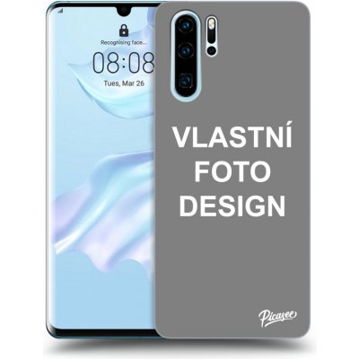 Pouzdro Picasee silikonový Huawei P30 Pro - Vlastní design/motiv černé – Zboží Mobilmania