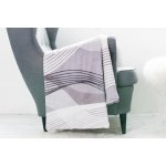 Xpose Deka mikroplyš AGNES ŠEDÁ 140x200 – Sleviste.cz