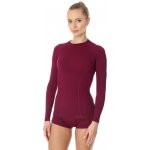 Brubeck active Wool s dlouhým rukávem Plum – Hledejceny.cz