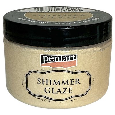 Pentart Třpytivá glazura 150ml zlatá – Zboží Dáma