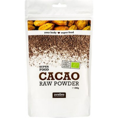 Purasana Cacao Powder bio 200 g – Zboží Mobilmania