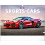 nástěnný Auta 48 x 33 cm 2026 – Zboží Dáma