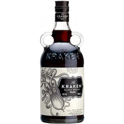 The Kraken Black Spiced 40% 1 l (holá láhev) – Zbozi.Blesk.cz