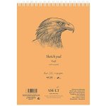 Smiltainis Skicák SMLT Art Sketch Pad Kraft 60 listů gramáž 90 gsm kroužková vazba A5 – Hledejceny.cz