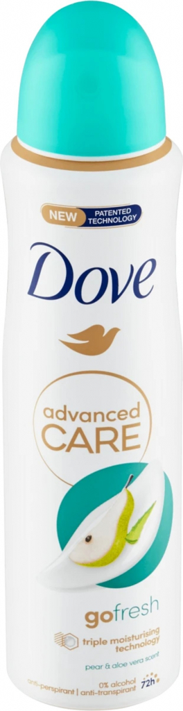 Dove Advanced Care Hruška a Aloe Vera deospray 150 ml