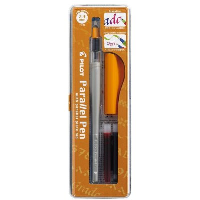 PILOT 1086 Parallel Pen plnicí pero oranžové 2,4 mm – Zboží Mobilmania