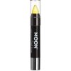 UV NEON glitrová makeup tužka Žlutá