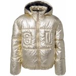 Guess Hooded Padded Ls Puffer W/zip J4BL10WEYO0 zlatý – Zboží Dáma