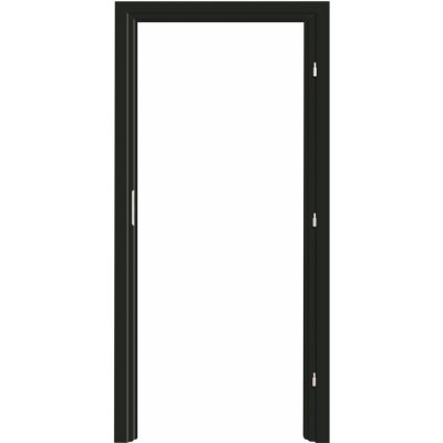 Voster obložkové falcové Standard 80 P 100-120 mm Platinum černá mat – Hledejceny.cz