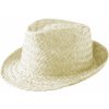 Klobouk Zelio slaměný klobouk bílá
