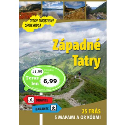 Západné Tatry Ottov turistický sprievodca – Zboží Mobilmania