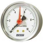 MALGORANI SITEM Manometr (tlakoměr) d63mm 0-6 BAR ZADNÍ vývod 1/4" - voda, vzduch M6306Z – Hledejceny.cz