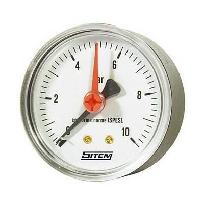 MALGORANI SITEM Manometr (tlakoměr) d63mm 0-6 BAR ZADNÍ vývod 1/4" - voda, vzduch M6306Z – Hledejceny.cz