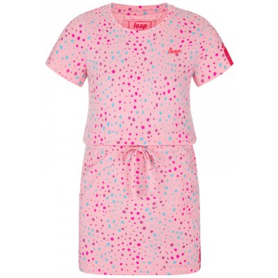 Loap Besna dětské šaty růžová – Sleviste.cz