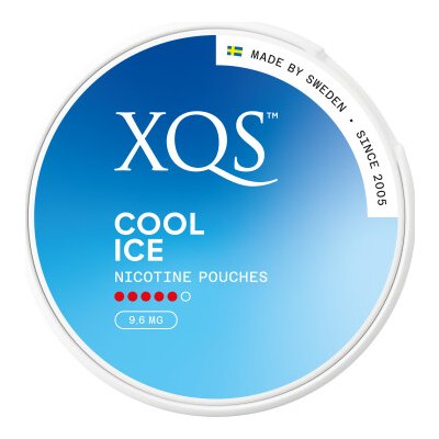 XQS Cool Ice X-Strong 9,6 mg Slim 20 sáčků – Zboží Dáma