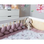 Baby Nellys mantinel pletený cop Vafel Magnólie – Zbozi.Blesk.cz