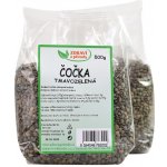 Zdraví z přírody čočka tmavozelená 0,5 kg – Zboží Dáma