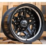 Racing Line BK936 10x15 6x139.7 ET-44 black polished – Hledejceny.cz