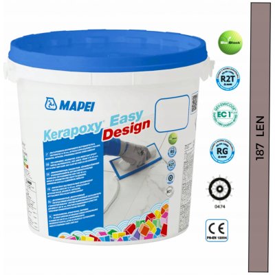 Mapei Kerapoxy Easy Design 3 kg lněná – Zboží Mobilmania