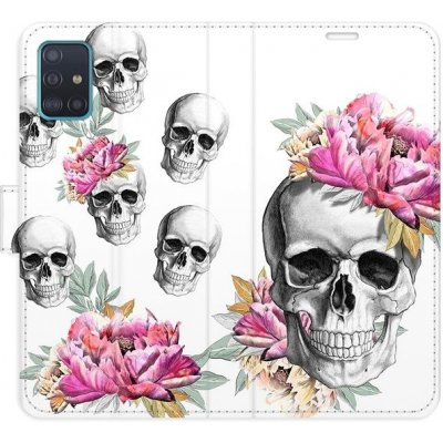 Pouzdro iSaprio flip Crazy Skull Samsung Galaxy A51 – Zboží Mobilmania