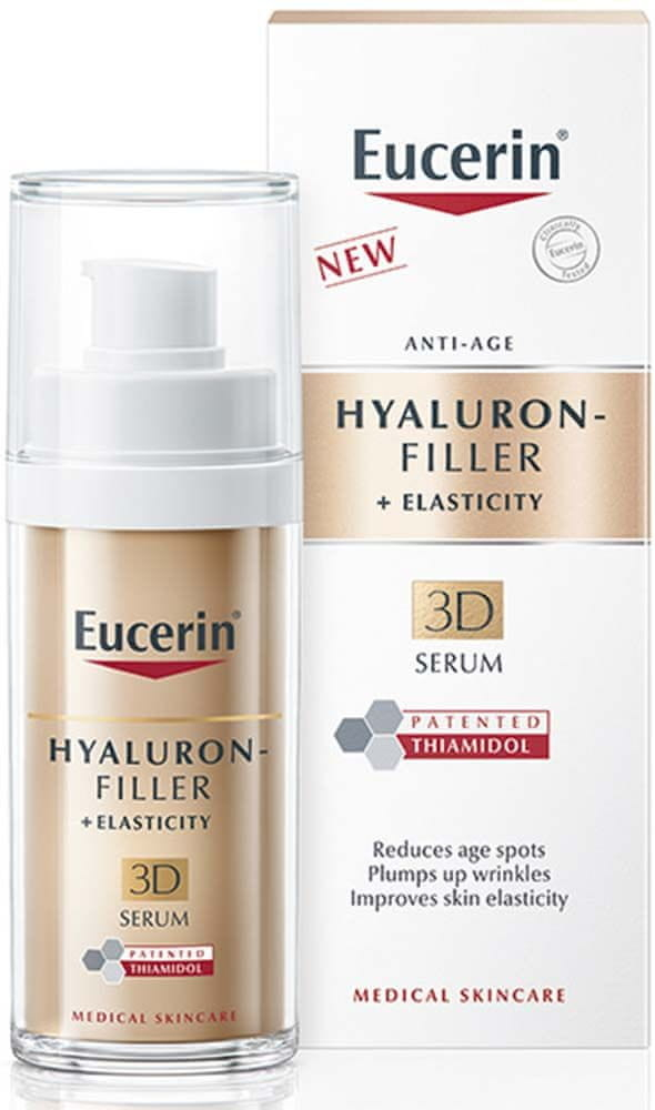 Eucerin Hyaluron-Filler + Elasticity sérum pro vyplnění hlubokých vrásek 30 ml