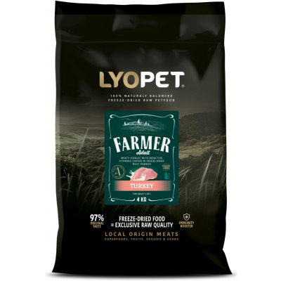 Lyopet Farmer Sterilised Cat Turkey 1,5 kg – Hledejceny.cz