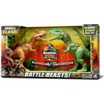 Primal Clash Primal Clash! Dino bitva set Carnotaurus VS Gigantosaurus 21 cm – Zboží Dáma