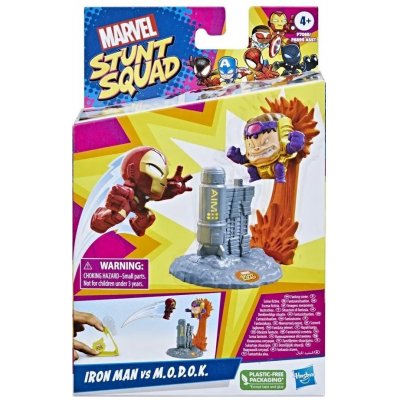 Hasbro Marvel Stunt Squad Iron Man vs M.o.d.o.k. – Zboží Mobilmania