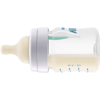 Philips Avent Láhev Anticolic s ventilem AirFree 1 ks Bílá 125 ml