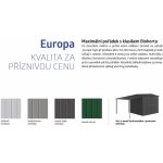 Biohort Europa 5 316 x 228 cm tmavě šedá metalíza – Zboží Dáma