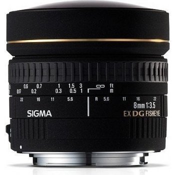 SIGMA 8mm f/3.5 EX CIRCULAR FishEye Nikon