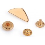 Prima-obchod Zapínání na peněženku / kabelku, šíře 25 mm, barva růžové zlato – Zboží Dáma