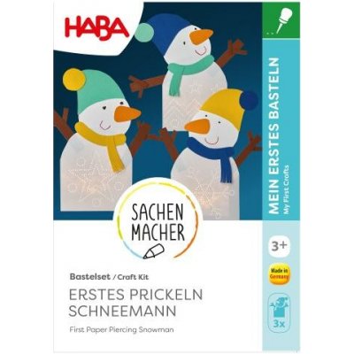 Haba Kreativní sada První propichování papíru Sněhulák – Hledejceny.cz