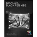 Wacom Standard Black Pen Nibs 5 ks ACK-20001