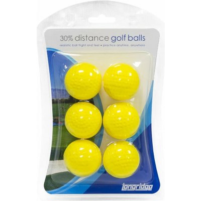 LONGRIDGE 30% DISTANCE BALLS - 6 PACK – Zboží Mobilmania