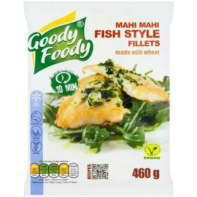 Goody Foody Mahi Mahi Fish Style Fillets 460g – Sleviste.cz