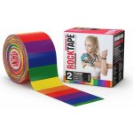 RockTape kineziologický tejp design duha 5 cm x 5 m – Zboží Dáma