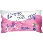 Linteo Satin Ubrousky vlhčené intimní 10 ks – Zboží Dáma