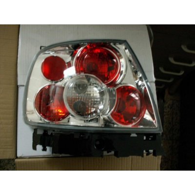 Audi A4 95-98 - zadní čiré lampy CHROM II – Hledejceny.cz