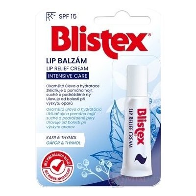 Blistex MEDPLUS STICK SPF 15 balzám na rty tyčinka 4,25 g – Zboží Mobilmania