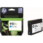 HP 951XL originální inkoustová kazeta azurová CN046AE – Zboží Mobilmania