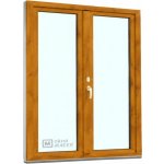 Kömmerling balkonové dveře 70 AD O+OS klapačka pravé winchester/bílá 150 x 210 cm oboustranná klika + FAB + hliníkový práh – Hledejceny.cz