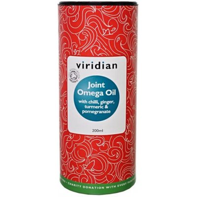 VIRIDIAN Nutrition Organic Joint Omega Oil 200 ml
