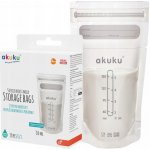 Akuku transparentní sterilní sáčky pro skladování mléka a pokrmů 150ml 30ks transparentní – Zboží Mobilmania