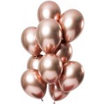 Balonkový buket Chrome Rosegold – Zboží Dáma